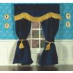 Plush Navy Blue Velvet Curtains
