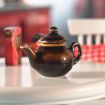 Bettys Brown Teapot 12th Scale for Dolls House