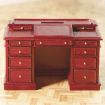 Charles Dickens Writing Desk Mahogany 1 12 Scale for Dolls House