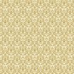 Gold Coloured Damask Wallpaper for 12th Scale Dolls House