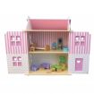 Candy Cottage Wooden Dolls House and Furniture