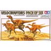 Tamiya Paint Pack for Tamiya Velociraptors Pack of 6 Dinosaur Diorama Model Kit (9 X 10ml Pots)