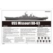 Trumpeter USS Missouri 1:200 Scale Plastic Model Kit