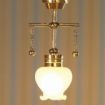 12V Victorian Style Ceiling Hanging Light for 12th Scale Dolls House