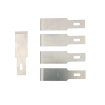 T18 Chisel Blades Pack Of 5 for No 2 and No 5 Craft Knives