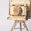 Rolife Vintage Camera Wooden Model Kit