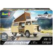 Revell 1/24 Scale Volkswagen T2 Camper Easy-Click Model Kit