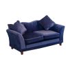 Royal Blue Modern Sofa for 12th Scale Dolls House