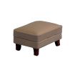 12th Scale Grey Footstool for Dolls Houses