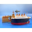 Suyata Titanic Port Scene & Flying Machine Model Kit