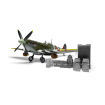 Airfix 1/24 Scale Supermarine Spitfire Mk.IXc - Flying Dray Model Kit