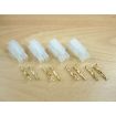 Tamiya Style Charging Plugs with Gold Pins Pack of 4