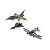 Airfix 1/72 Scale Eurofighter Typhoon FGR.4 "Moggy" & Hawker Typhoon Mk.IB - Twin Pack Model Kit