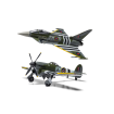 Airfix 1/72 Scale Eurofighter Typhoon FGR.4 "Moggy" & Hawker Typhoon Mk.IB - Twin Pack Model Kit
