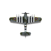 Airfix 1/72 Scale Eurofighter Typhoon FGR.4 "Moggy" & Hawker Typhoon Mk.IB - Twin Pack Model Kit
