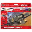Airfix 1/72 Scale Messerschmitt BF109F-4 Starter Set Model Kit