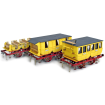 Occre Adler Steam Train Locomotive, Adler Coaches and Base Deal