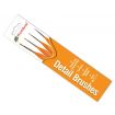 Humbrol Detail Brush Pack Sizes 00,0,1,2