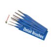 Humbrol Detail Brush Pack Sizes 00,0,1,2