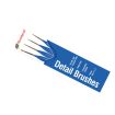 Humbrol Detail Brush Pack Sizes 00,0,1,2