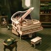 ROKR Magic Piano Music Box Wooden Model Kit