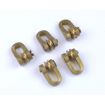 Aero Naut Brass Shackles With Roller