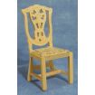 Bare Wood Dining Chair for 12th Scale Dolls House