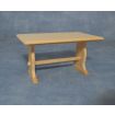Bare Wood Country Kitchen Table for 12th Scale Dolls House