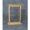 Bare Wood Shelf Display Cabinet for 12th Scale Dolls House
