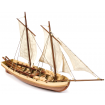 Occre Bounty Launch 1:24 Scale Wooden Model Boat Display Kit
