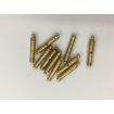 Mantua Models Solid Brass Cannons - 25mm Brass Cannons (Pack of 10)