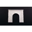 HO Cut Stone Single Tunnel Portal