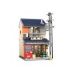 CaDa Japanese Kissaten Tea Shop Brick Model Kit