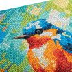 Craft Buddy “Spring Robin” Crystal Art Canvas Kit