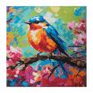 Craft Buddy “Spring Robin” Crystal Art Canvas Kit