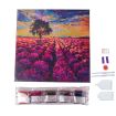 Craft Buddy "Lavender Field" Crystal Art Canvas Kit