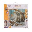 Craft Buddy "Autumn Kittens" Crystal Art Canvas Kit
