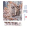 Craft Buddy "Autumn Kittens" Crystal Art Canvas Kit