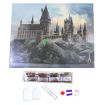 Craft Buddy "Hogwarts Castle" Harry Potter Crystal Art Canvas Kit