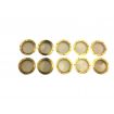 Caldercraft Brass Flanged Glazed Portholes (10) - 8mm Caldercraft Portholes