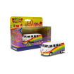 Corgi 1/43 Scale Volkswagen Campervan Peace Love and Rainbows Die Cast Model