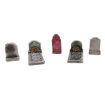 Peco 5 Assorted Gravestones OO Gauge