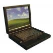 Detailed Black Laptop for 12th Scale Dolls House