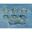Glass Stopper Jars x 4 for 12th Scale Dolls House