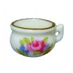 China Potty with Pink Flower Pattern for 12th Scale Dolls House