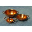 Copper Bowls for 12th Scale Dolls House