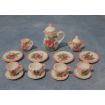 Pink Rose Tea Set for 12th Scale Dolls House