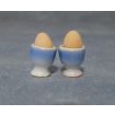 Egg Cup & Eggs for 12th Scale Dolls House