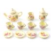 Small Yellow Tea Set for 12th Scale Dolls House
