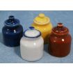 Storage Jars Assorted Colours x 4 for 12th Scale Dolls House